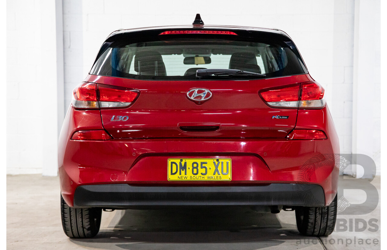 04/2020 Hyundai i30 Active (FWD) PD2 MY20 4d Hatchback Fiery Red Mica 2.0L
