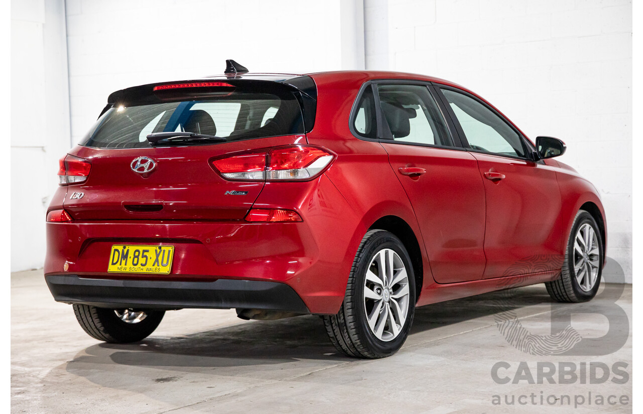 04/2020 Hyundai i30 Active (FWD) PD2 MY20 4d Hatchback Fiery Red Mica 2.0L