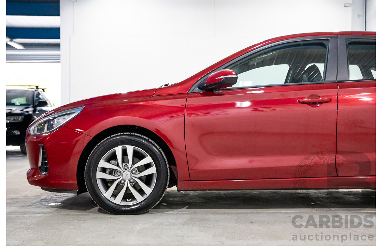 04/2020 Hyundai i30 Active (FWD) PD2 MY20 4d Hatchback Fiery Red Mica 2.0L