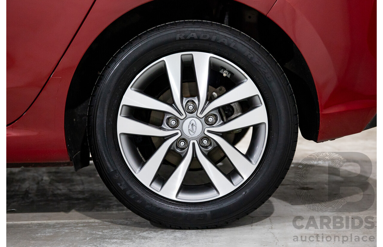 04/2020 Hyundai i30 Active (FWD) PD2 MY20 4d Hatchback Fiery Red Mica 2.0L