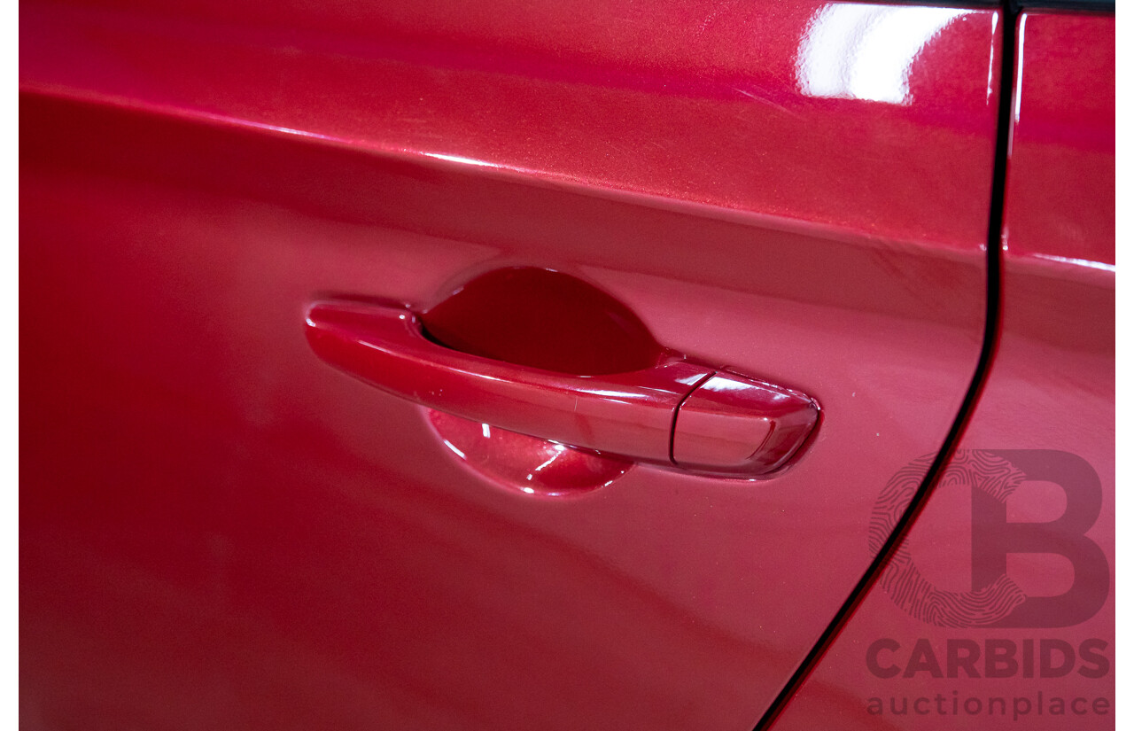 04/2020 Hyundai i30 Active (FWD) PD2 MY20 4d Hatchback Fiery Red Mica 2.0L