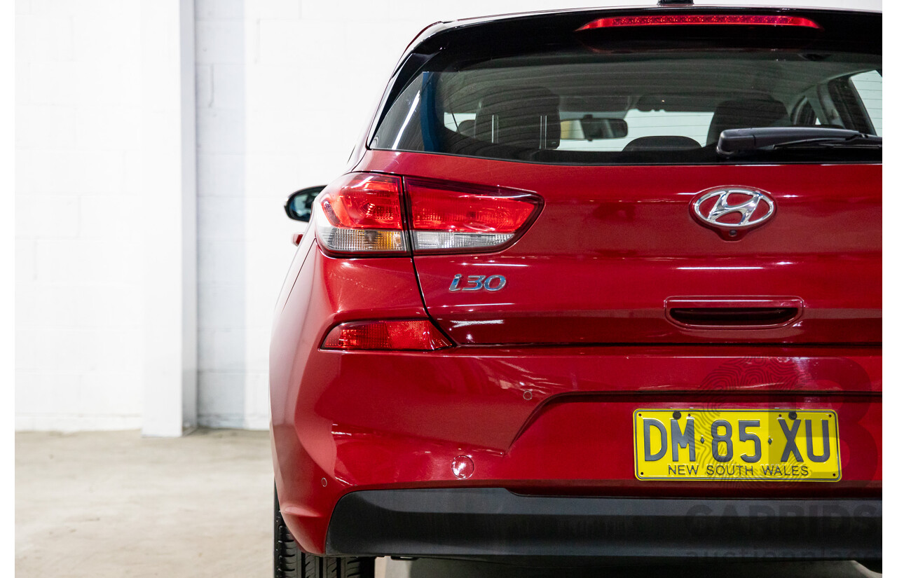 04/2020 Hyundai i30 Active (FWD) PD2 MY20 4d Hatchback Fiery Red Mica 2.0L