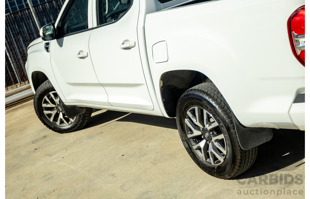 01/2022 LDV T60 MAX PRO (4x4) SK8C Double Cab Utility Blanc White Turbo Diesel 2.0L