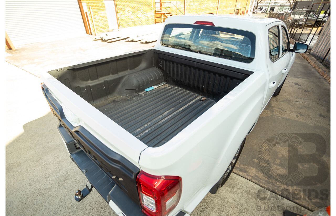 01/2022 LDV T60 MAX PRO (4x4) SK8C Double Cab Utility Blanc White Turbo Diesel 2.0L