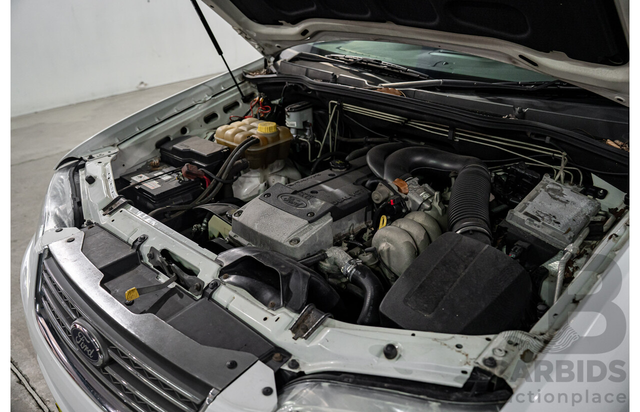 6/2005 Ford Territory Ghia (4x4) SX 4d Wagon Winter White 4.0L
