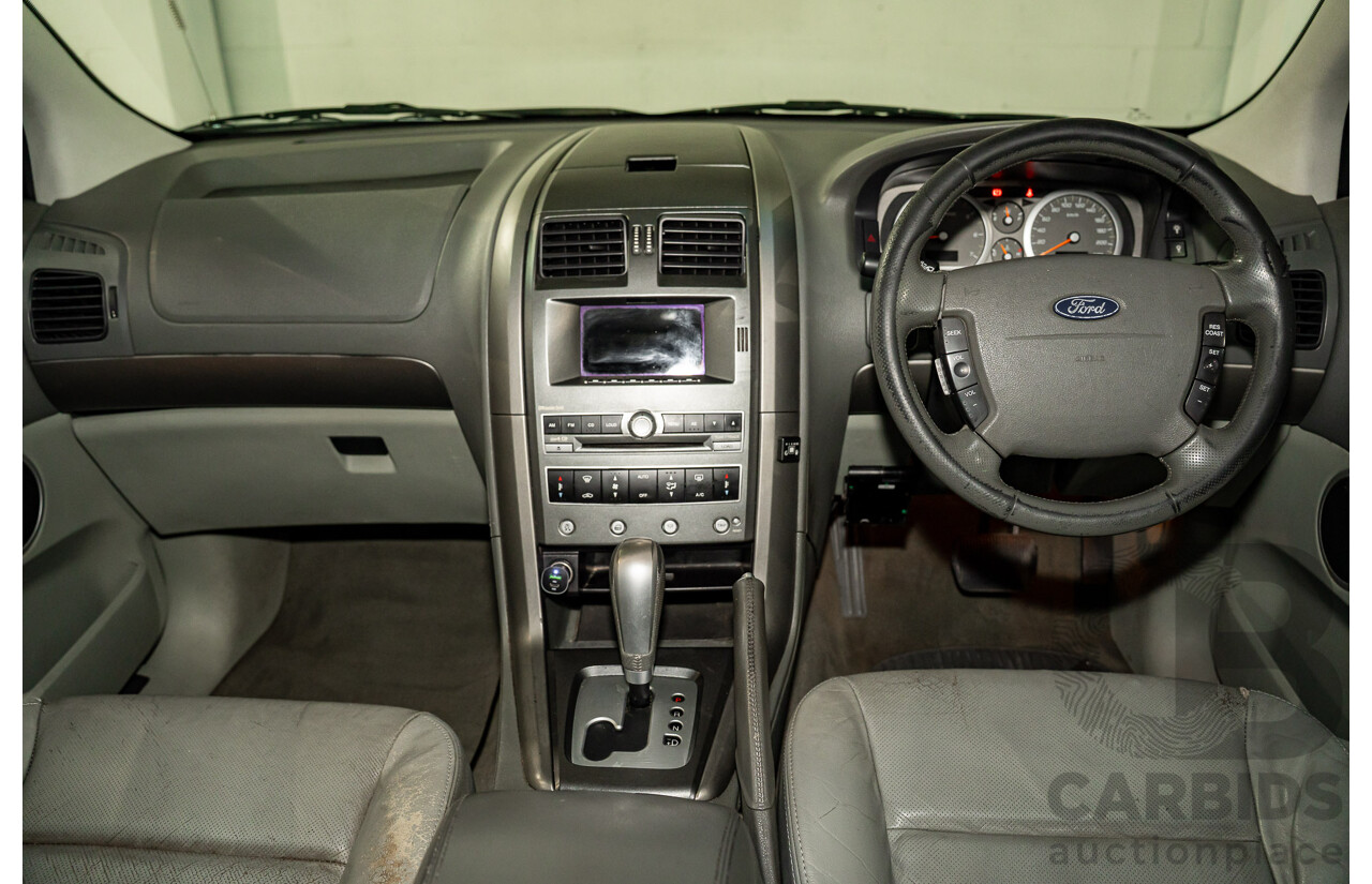 6/2005 Ford Territory Ghia (4x4) SX 4d Wagon Winter White 4.0L