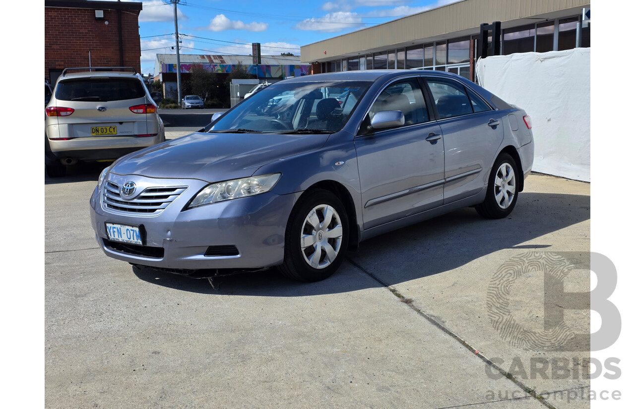 5/2008 Toyota Camry Altise ACV40R 07 UPGRADE 4d Sedan Blue 2.4L