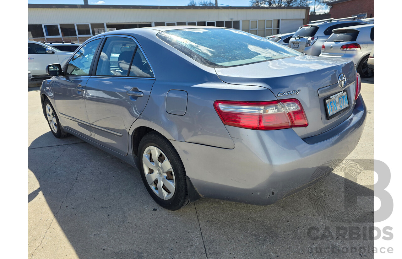5/2008 Toyota Camry Altise ACV40R 07 UPGRADE 4d Sedan Blue 2.4L