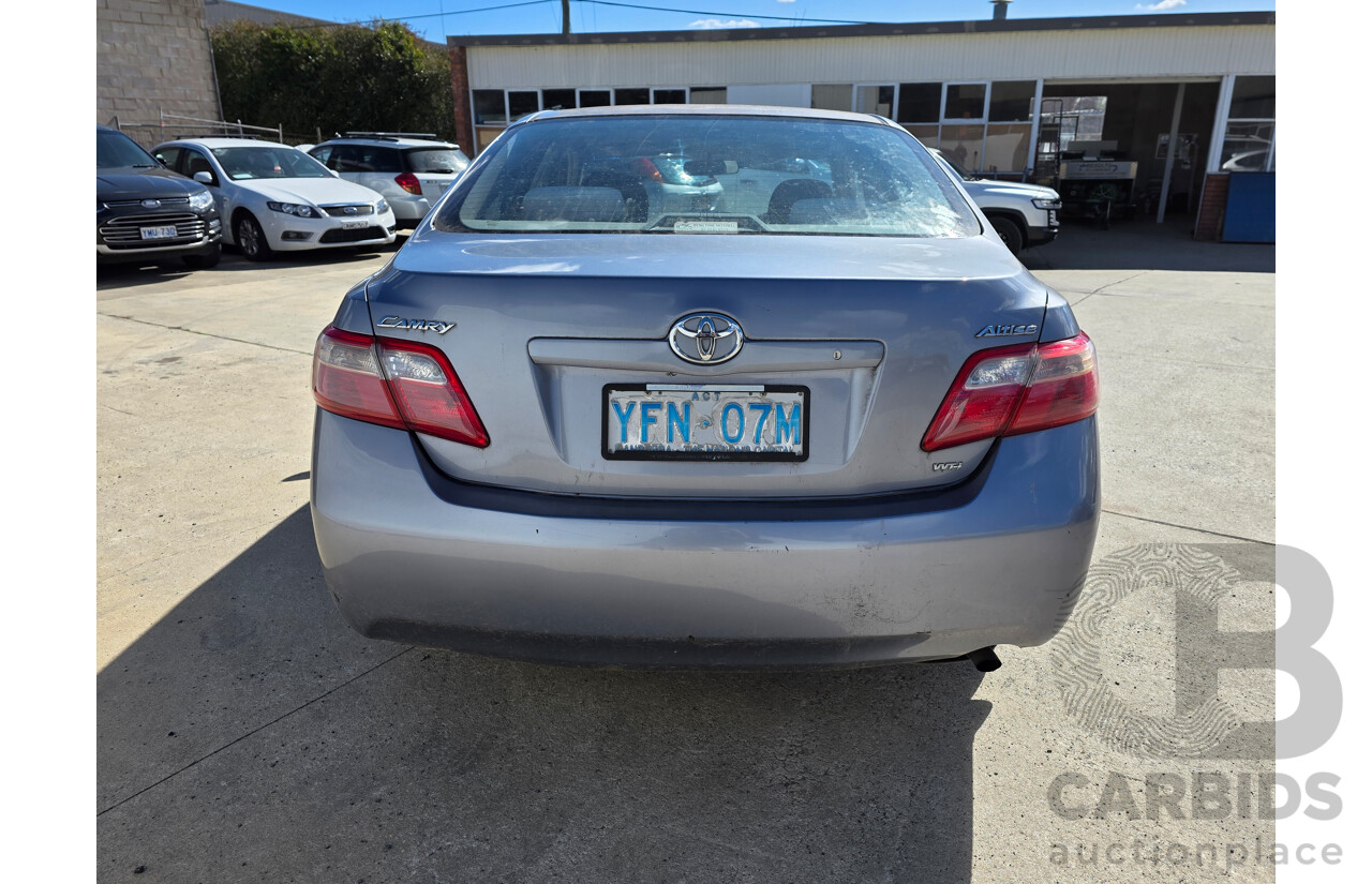 5/2008 Toyota Camry Altise ACV40R 07 UPGRADE 4d Sedan Blue 2.4L