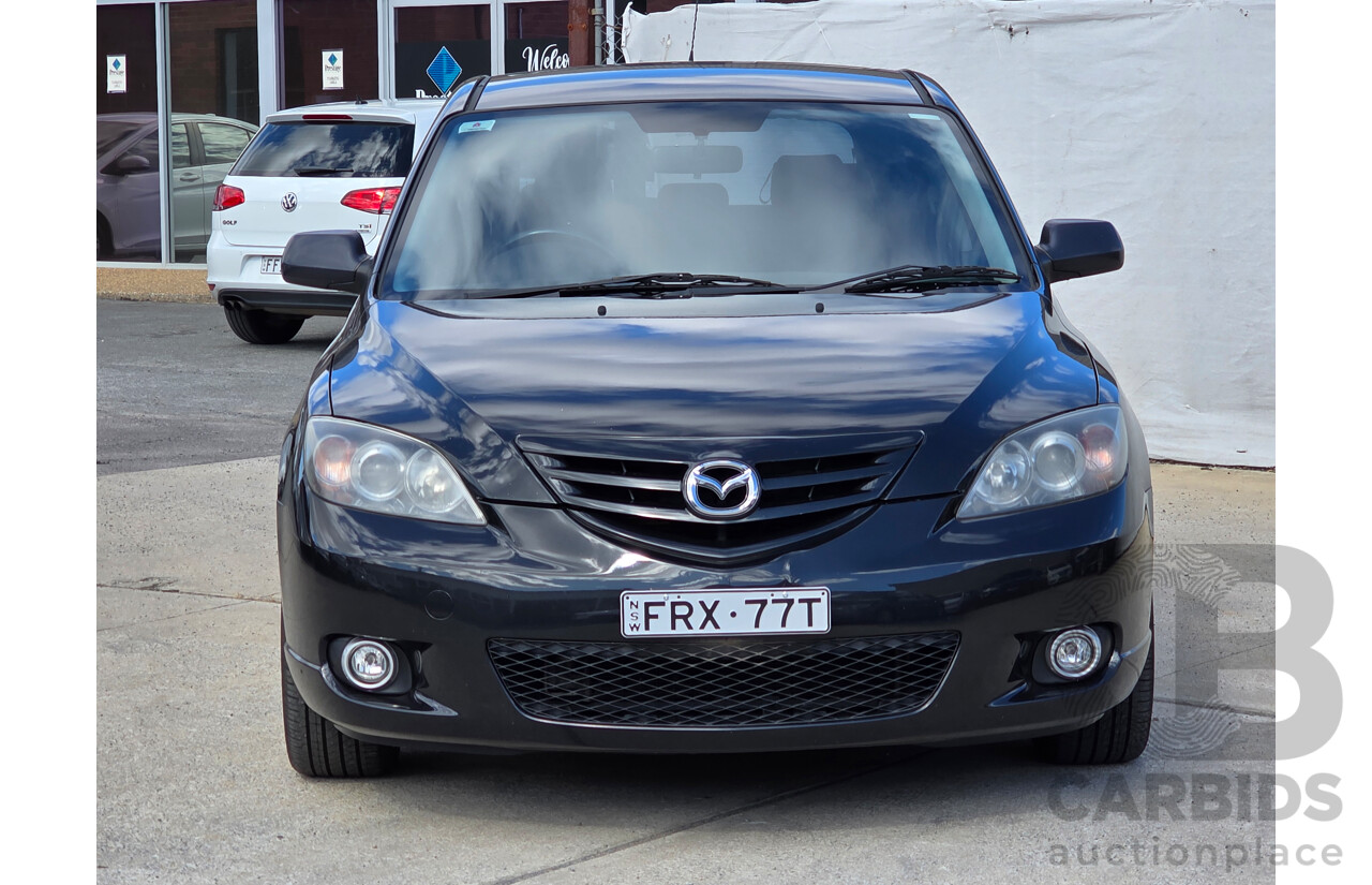 5/2005 Mazda Mazda3 SP23 BK 4d Sedan Black 2.3L