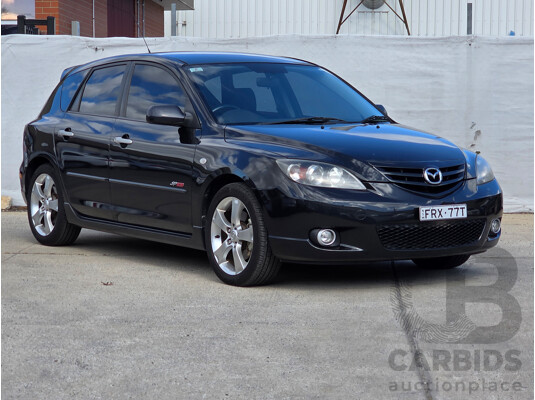 5/2005 Mazda Mazda3 SP23 BK 4d Sedan Black 2.3L