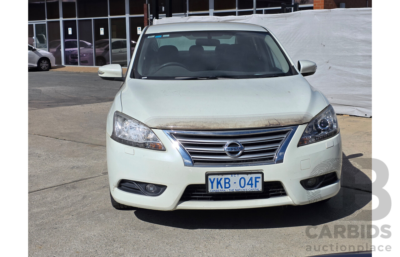 5/2013 Nissan Pulsar Ti B17 4d Sedan White 1.8L