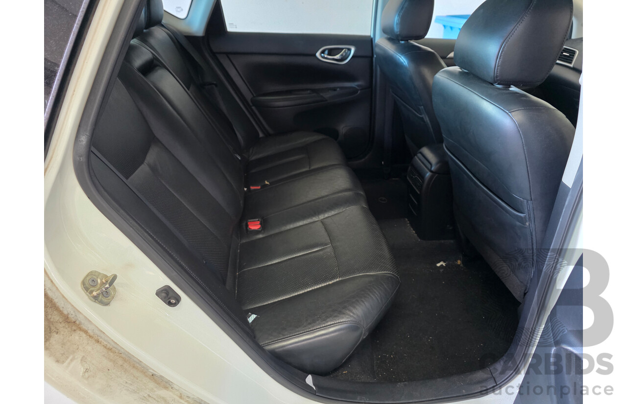 5/2013 Nissan Pulsar Ti B17 4d Sedan White 1.8L