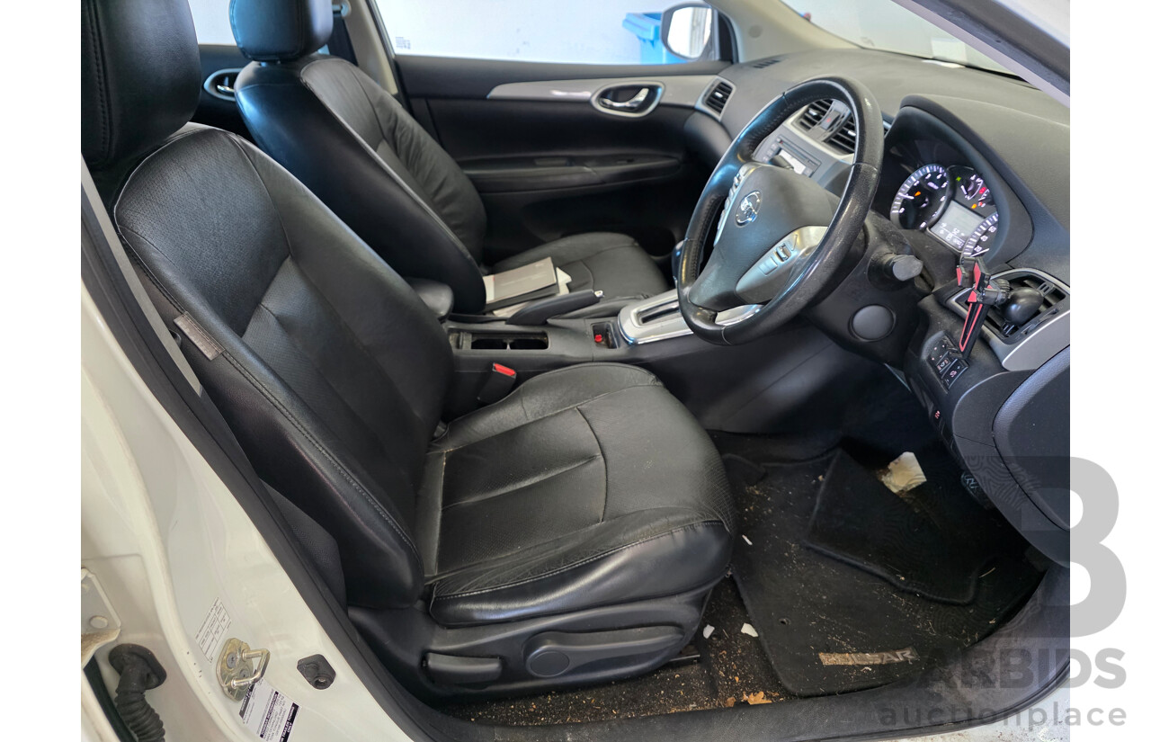 5/2013 Nissan Pulsar Ti B17 4d Sedan White 1.8L