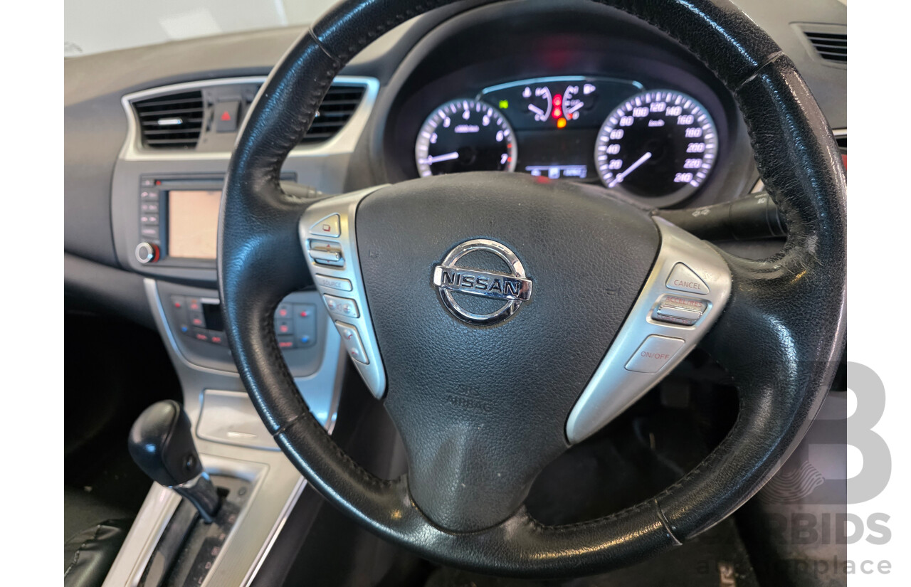 5/2013 Nissan Pulsar Ti B17 4d Sedan White 1.8L