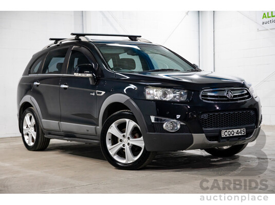 11/2013 Holden Captiva 7 LX (AWD) CG MY13 4d Wagon Carbon Flash Metallic V6 3.0L - 7 Seater