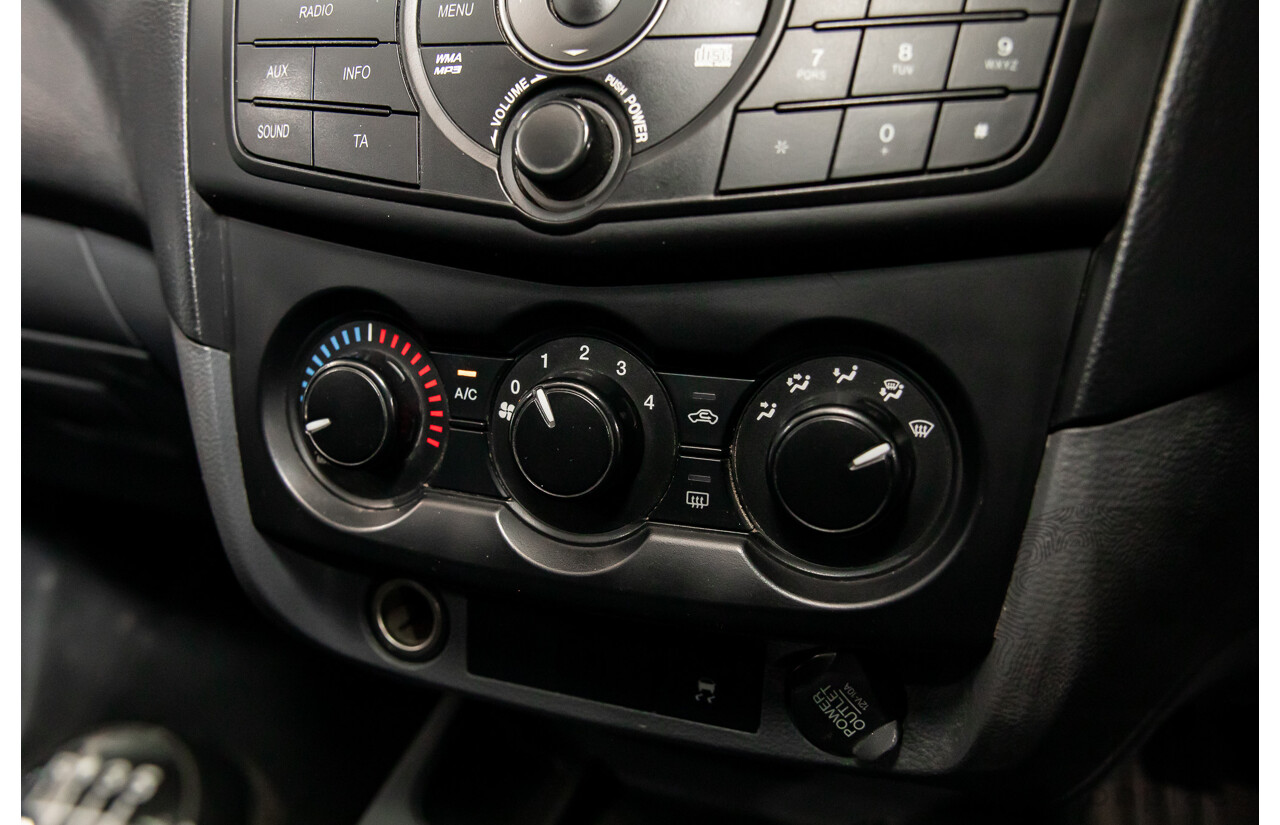 8/2014 Mazda BT-50 XT (4x2) MY13 C/Chas Titanium Grey Metallic Turbo Diesel 2.2L