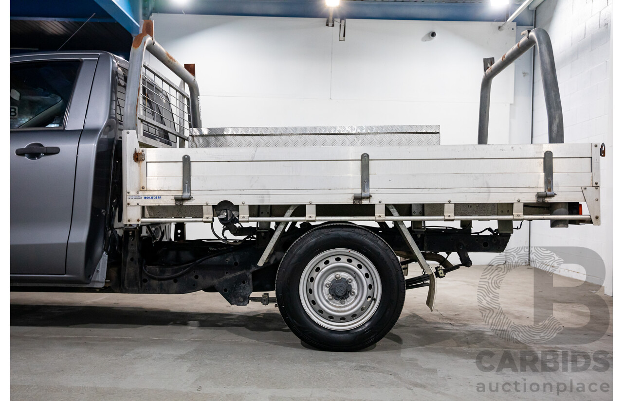 8/2014 Mazda BT-50 XT (4x2) MY13 C/Chas Titanium Grey Metallic Turbo Diesel 2.2L