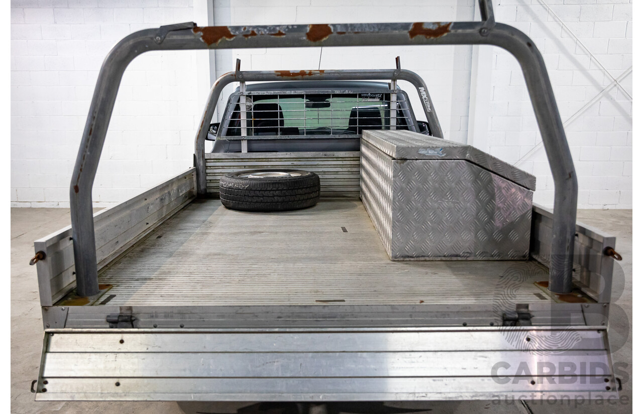 8/2014 Mazda BT-50 XT (4x2) MY13 C/Chas Titanium Grey Metallic Turbo Diesel 2.2L