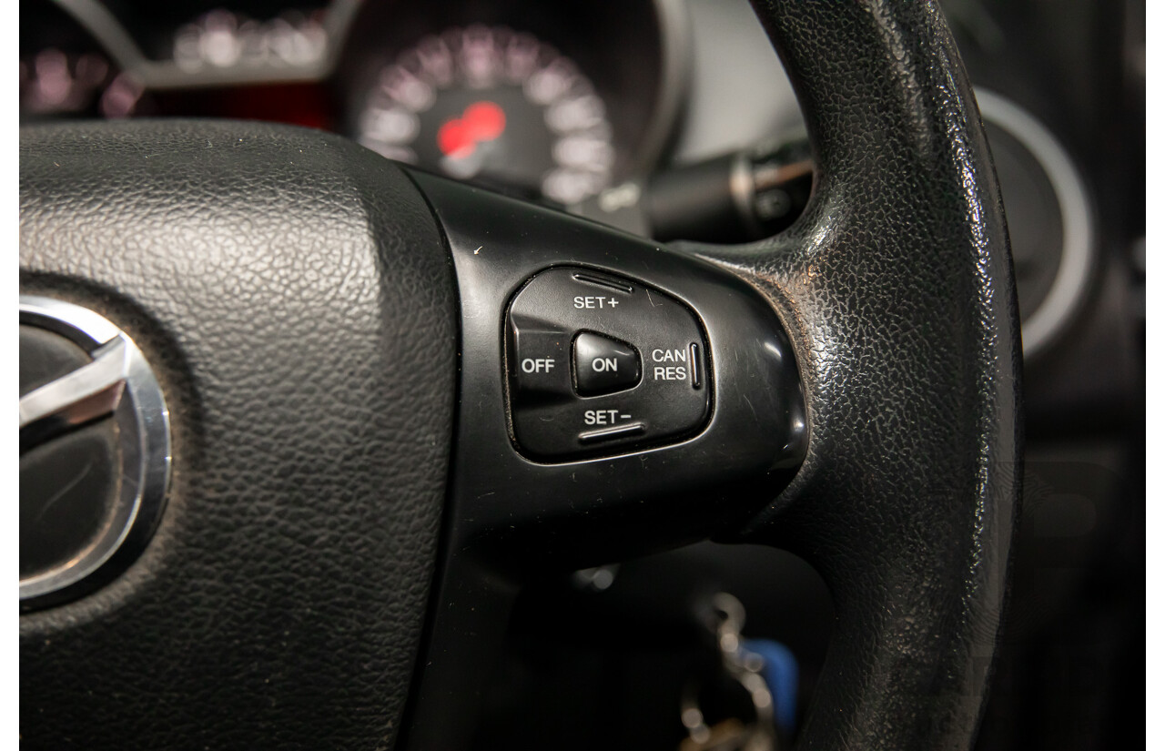 8/2014 Mazda BT-50 XT (4x2) MY13 C/Chas Titanium Grey Metallic Turbo Diesel 2.2L