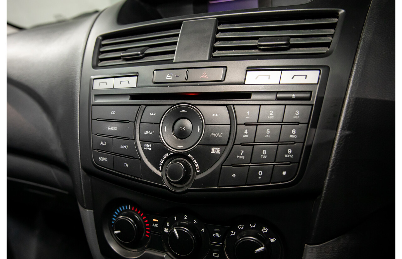 8/2014 Mazda BT-50 XT (4x2) MY13 C/Chas Titanium Grey Metallic Turbo Diesel 2.2L
