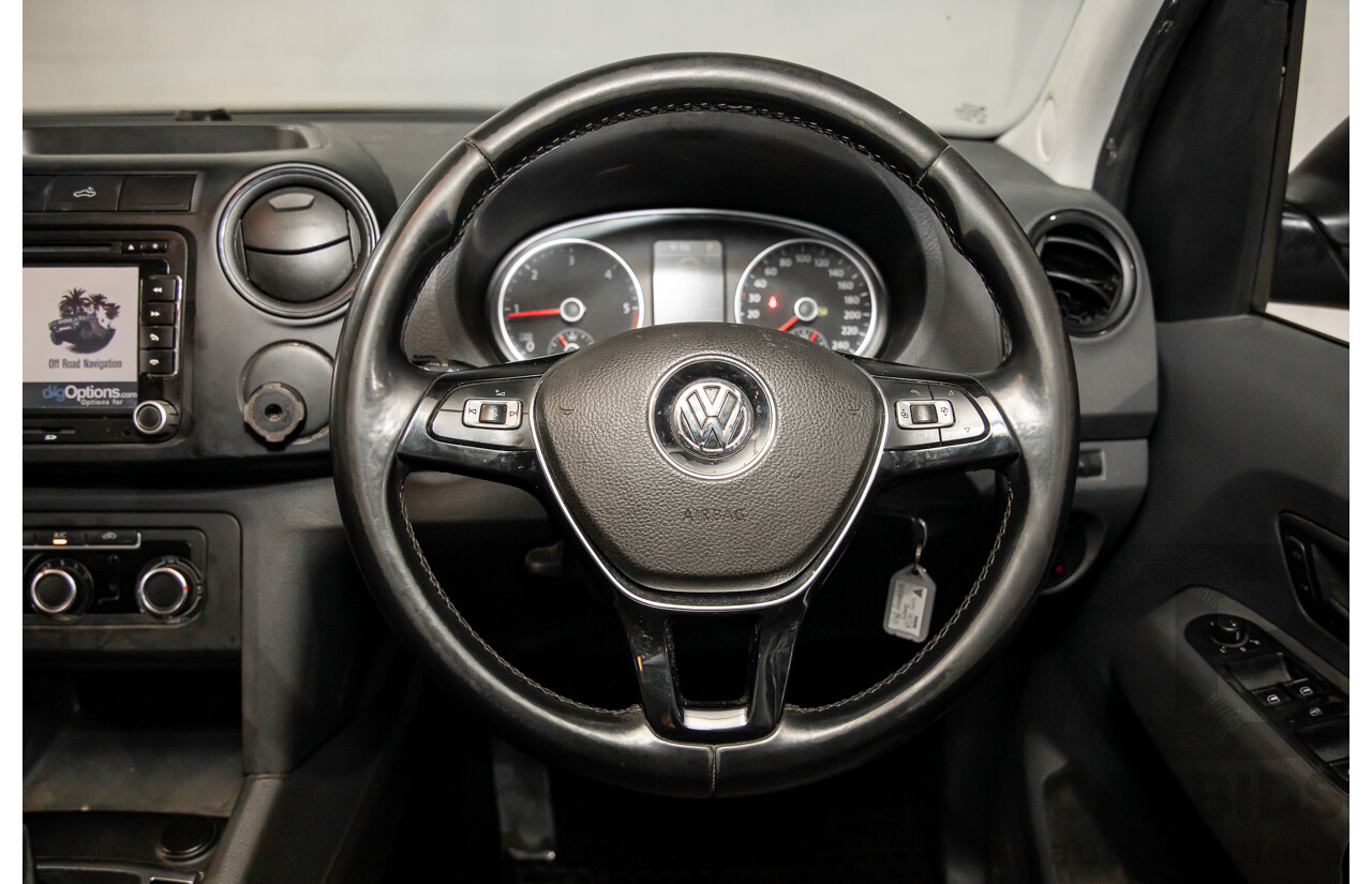 12/2015 Volkswagen Amarok TDI420 Core (4x4) 2H MY16 Dual Cab Utility Natural Grey Metallic Turbo Diesel 2.0L