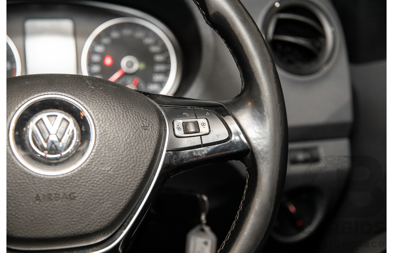 12/2015 Volkswagen Amarok TDI420 Core (4x4) 2H MY16 Dual Cab Utility Natural Grey Metallic Turbo Diesel 2.0L