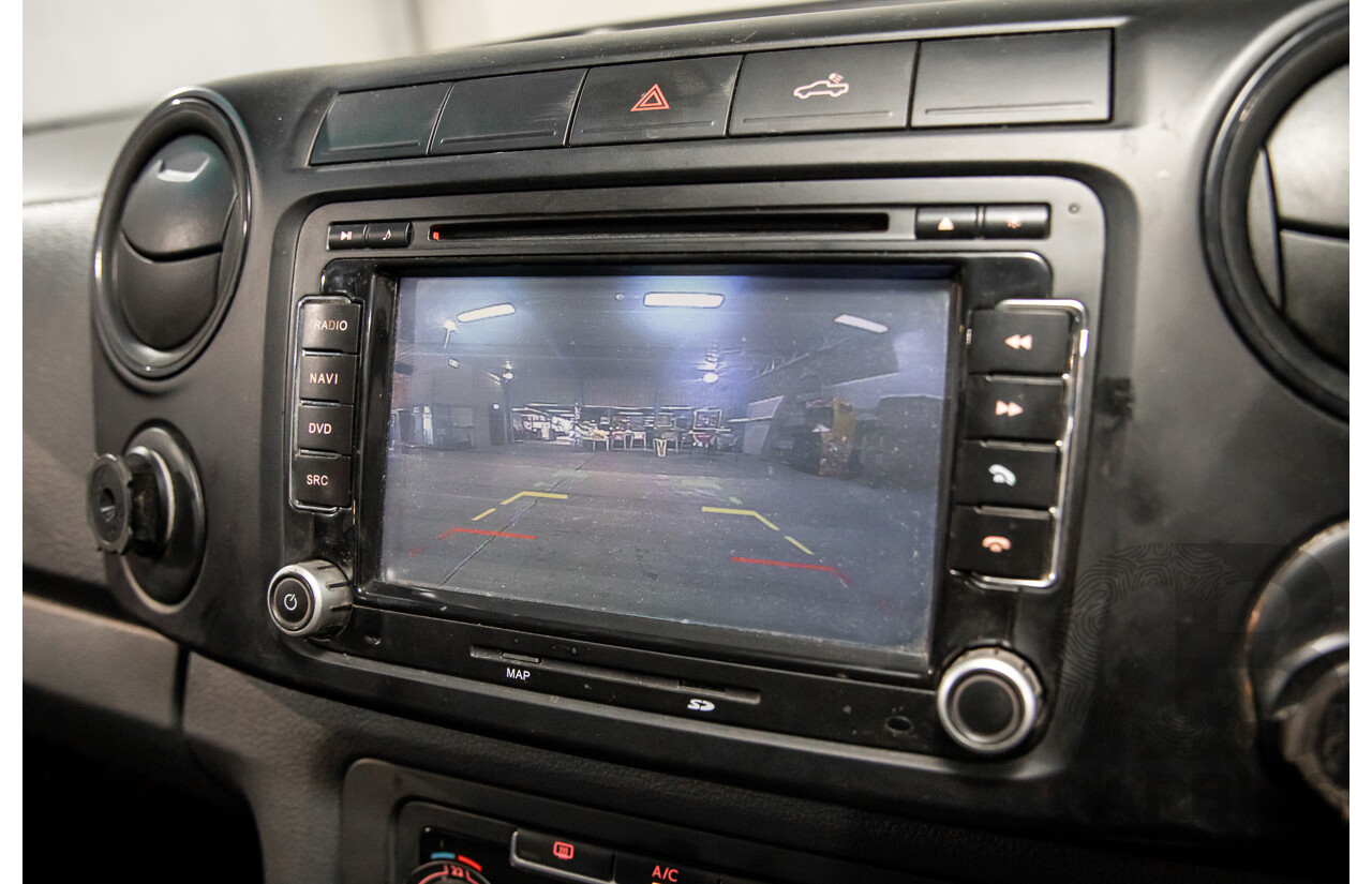12/2015 Volkswagen Amarok TDI420 Core (4x4) 2H MY16 Dual Cab Utility Natural Grey Metallic Turbo Diesel 2.0L
