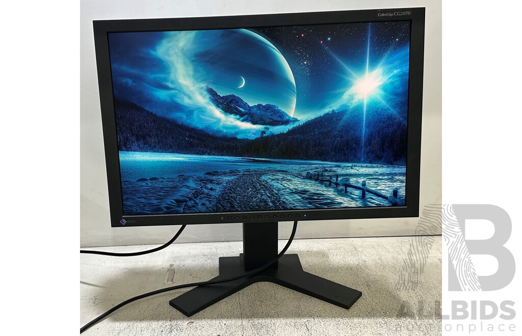 Eizo ColorEdge CG243W (1920 x 1200) 24-Inch Colour Calibration LCD Monitor