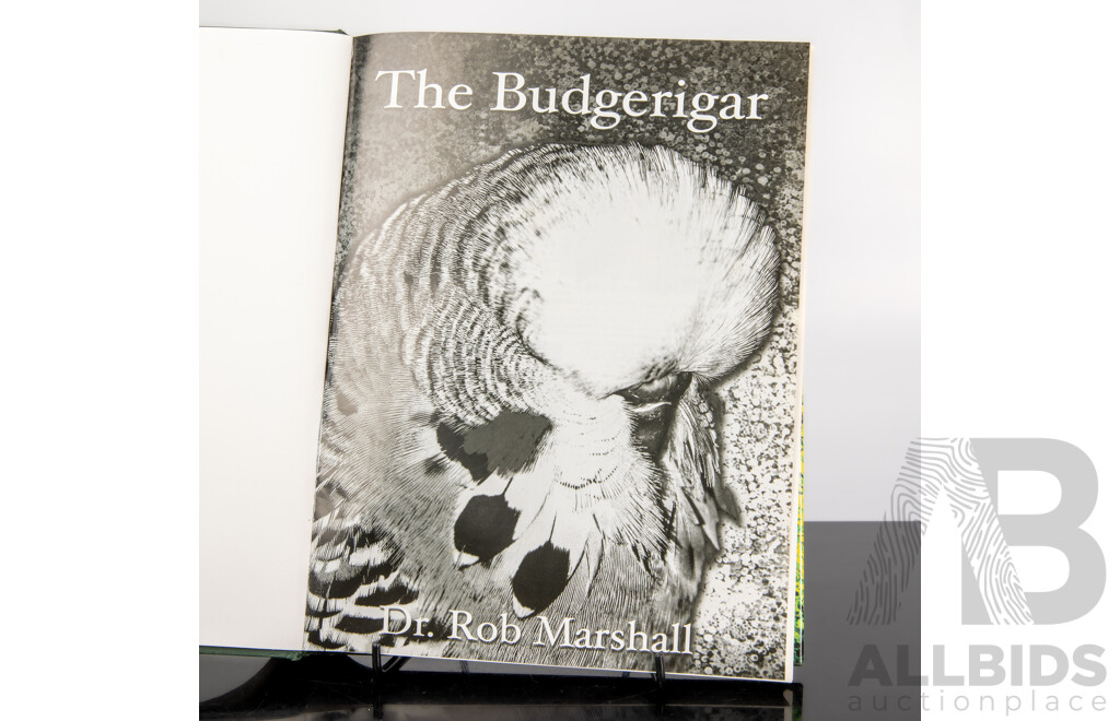 Collection Out of Print Books Regarding Parrots and Budgerigars Comprising the Budgerigar by Dr R Marshall & Three ABK Publications on Rosellas, Parrots, Neopsephotus & Neophema