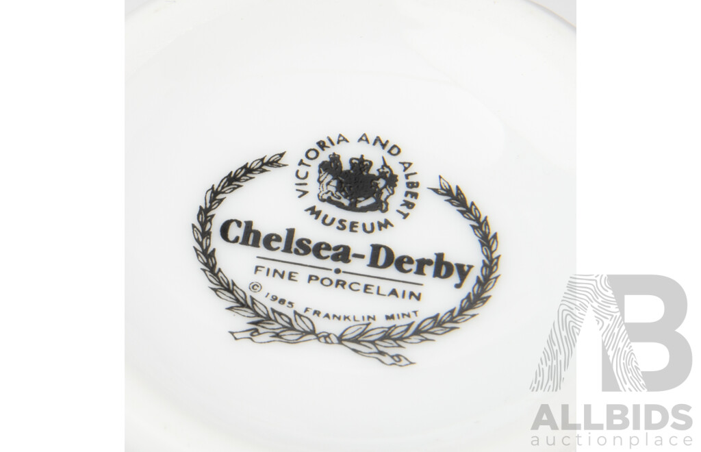 Collection Twelve Victorian & Albert Museum Porcelain Teapot Collection with Certificates of Authenticity by Franklin Mint