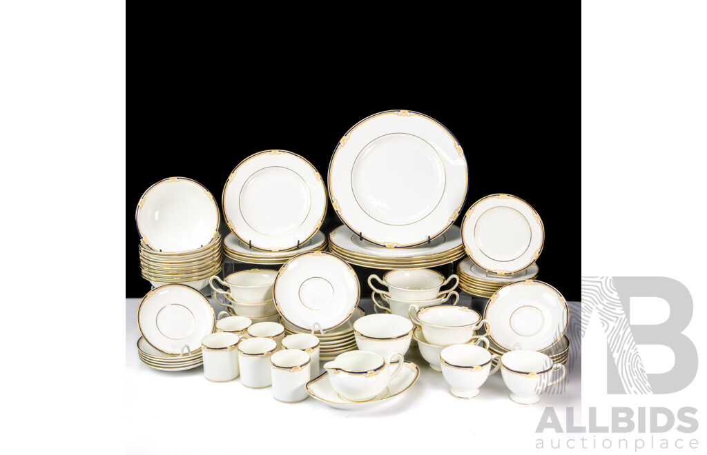 Extensive 57 Piece Cavendish Dinner Service by Wedgewood