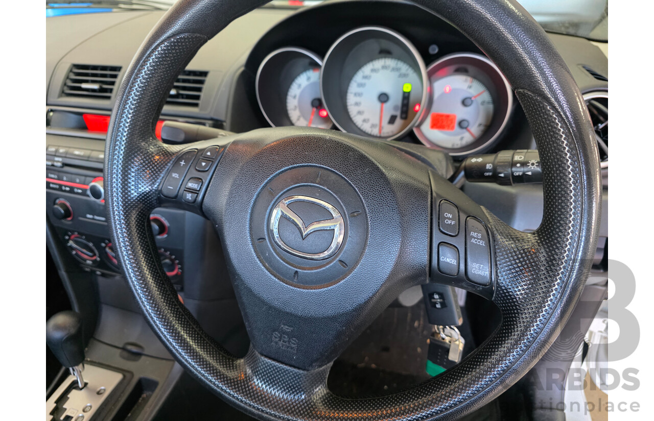 12/2007 Mazda Mazda3 MAXX Sport BK MY06 UPGRADE 4d Sedan White 2.0L