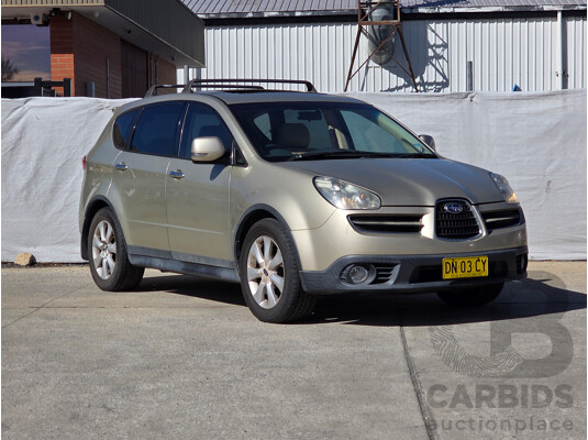 6/2007 Subaru Tribeca 3.0R (5 Seat) MY07 4d Wagon Gold 3.0L