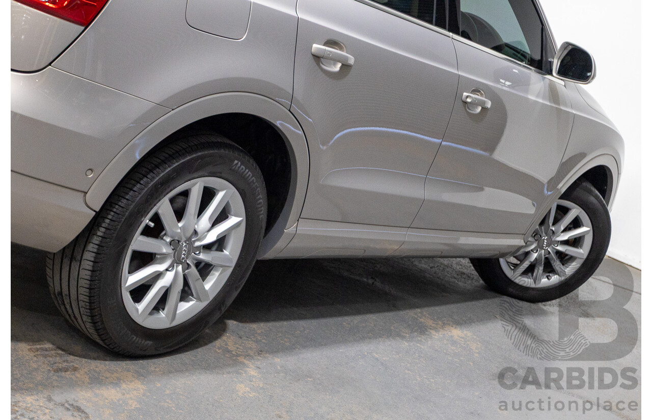 5/2014 Audi Q3 2.0 TFSI Quattro (AWD) 8U MY14 4d Wagon Platinum Beige Metallic Turbo 2.0L