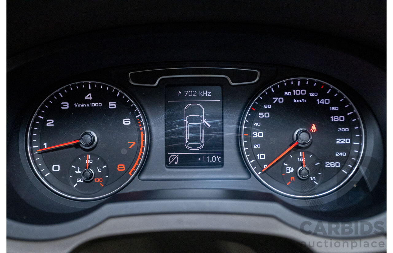 5/2014 Audi Q3 2.0 TFSI Quattro (AWD) 8U MY14 4d Wagon Platinum Beige Metallic Turbo 2.0L