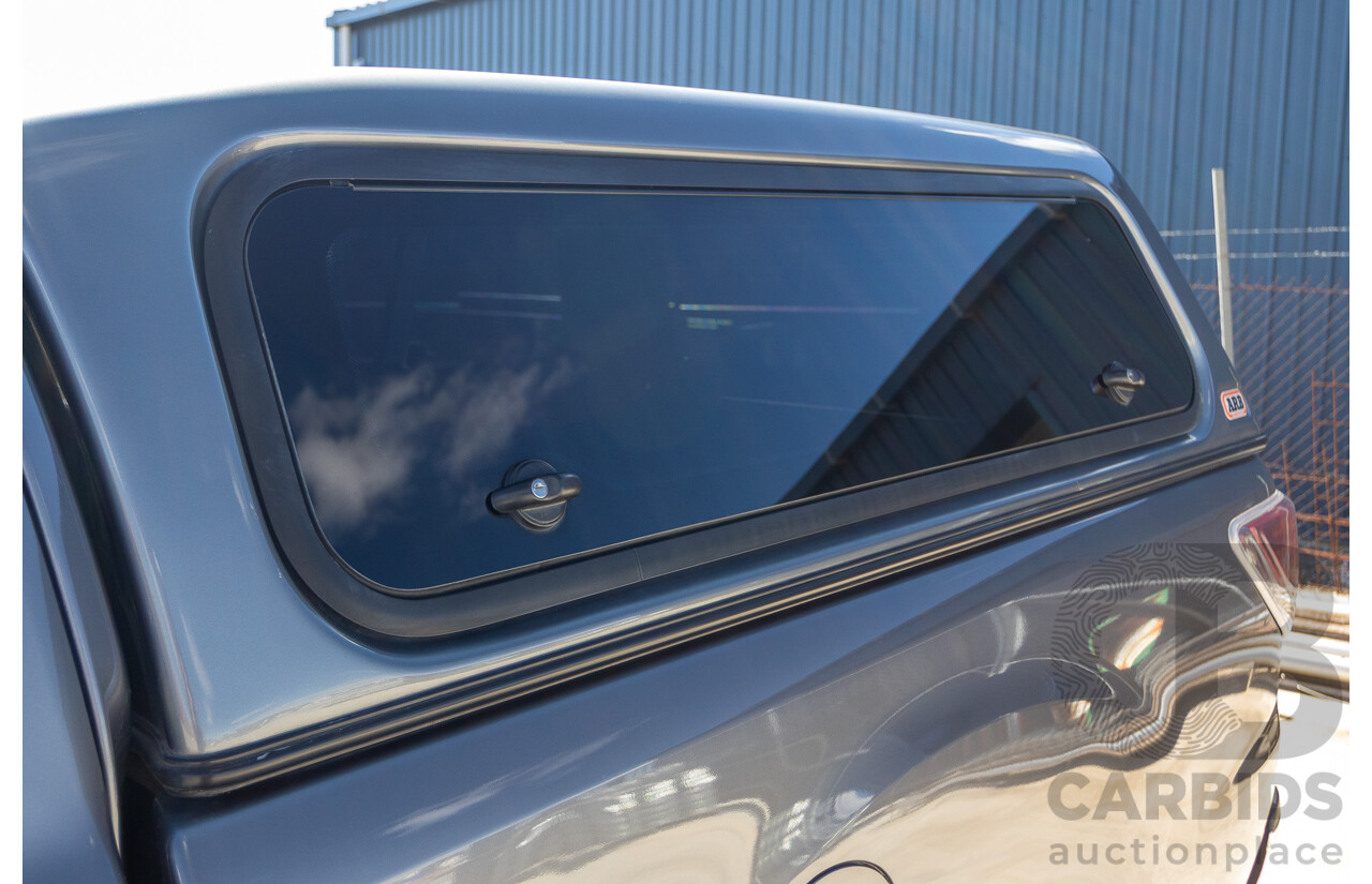 2/2015 Mazda BT-50 XTR (4x4) MY15 Freestyle Utility Titanium Grey Metallic Turbo Diesel 3.2L