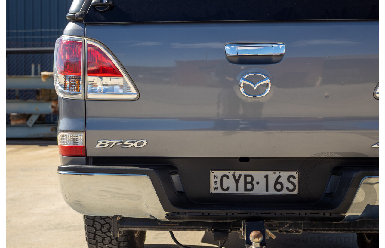 2/2015 Mazda BT-50 XTR (4x4) MY15 Freestyle Utility Titanium Grey Metallic Turbo Diesel 3.2L