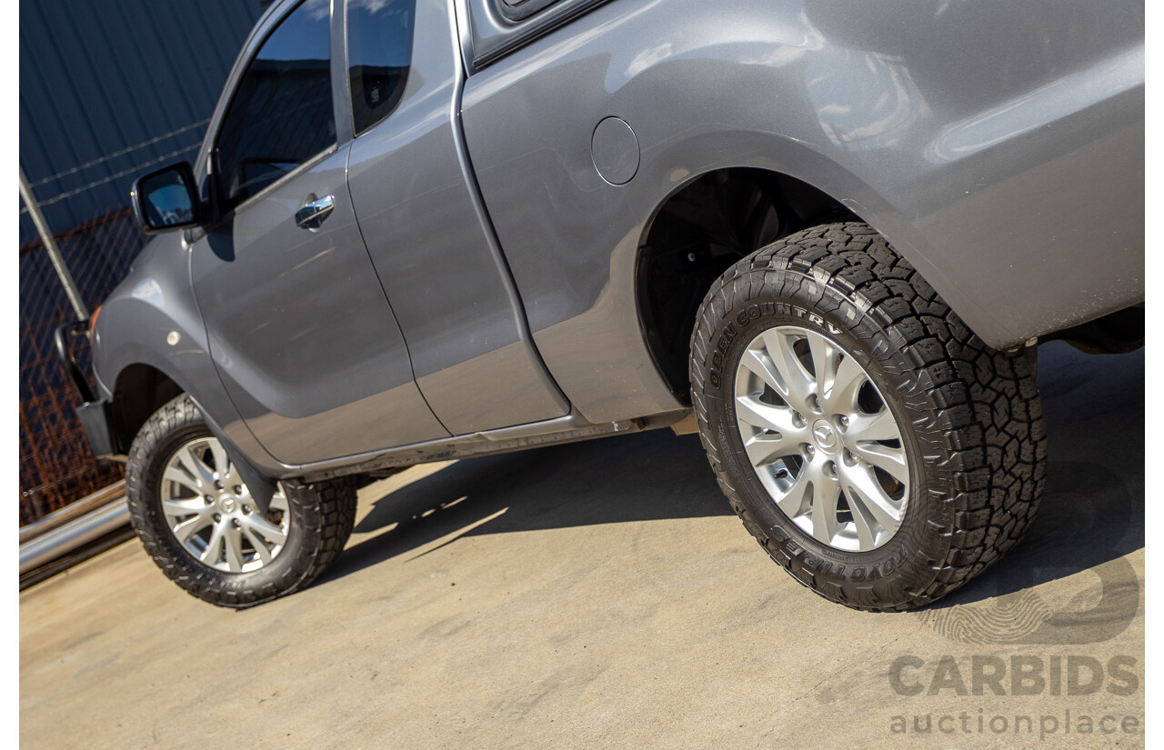 2/2015 Mazda BT-50 XTR (4x4) MY15 Freestyle Utility Titanium Grey Metallic Turbo Diesel 3.2L