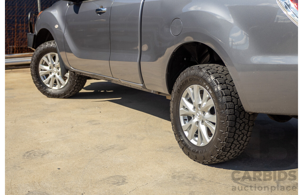 2/2015 Mazda BT-50 XTR (4x4) MY15 Freestyle Utility Titanium Grey Metallic Turbo Diesel 3.2L