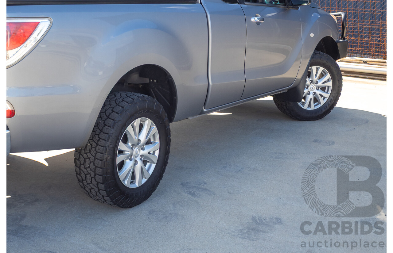 2/2015 Mazda BT-50 XTR (4x4) MY15 Freestyle Utility Titanium Grey Metallic Turbo Diesel 3.2L