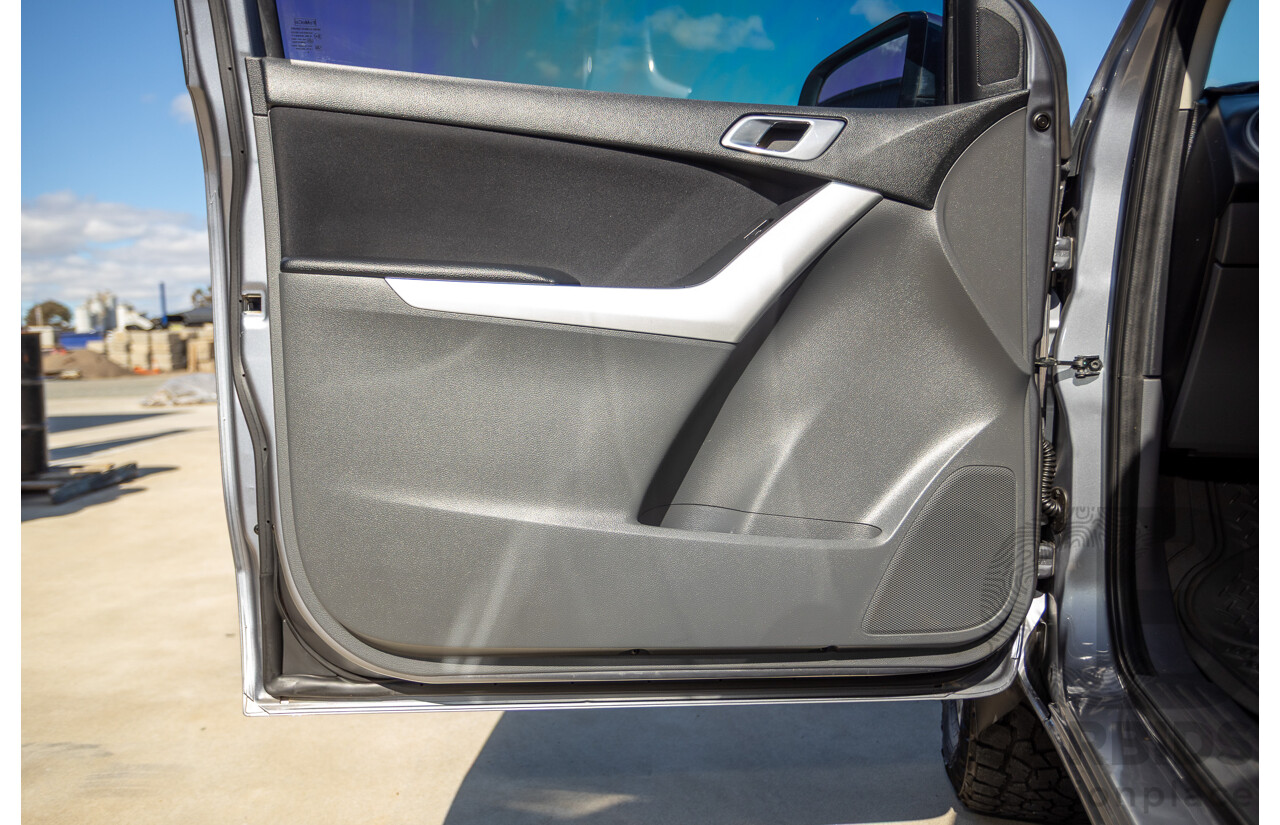 2/2015 Mazda BT-50 XTR (4x4) MY15 Freestyle Utility Titanium Grey Metallic Turbo Diesel 3.2L
