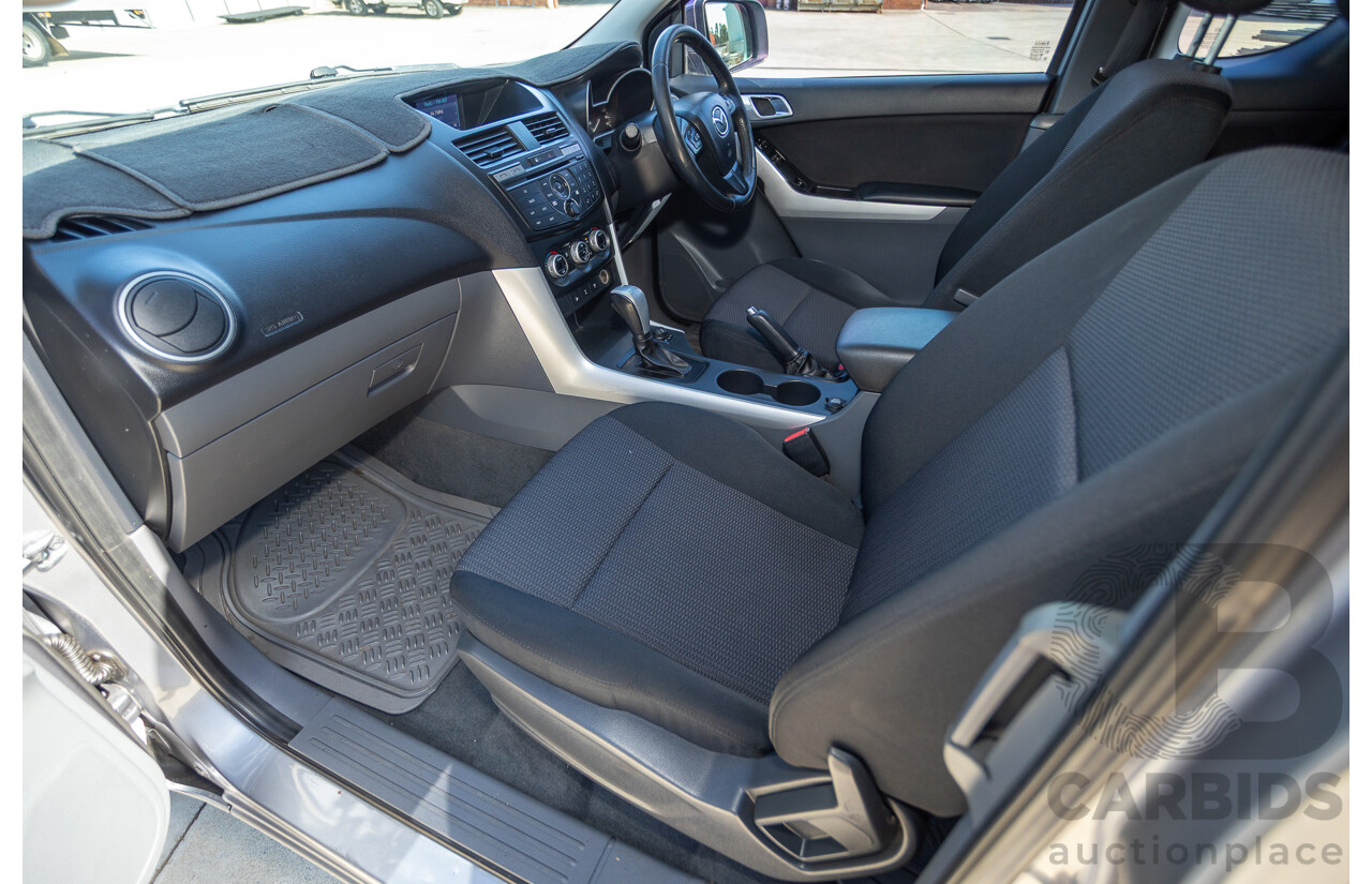 2/2015 Mazda BT-50 XTR (4x4) MY15 Freestyle Utility Titanium Grey Metallic Turbo Diesel 3.2L