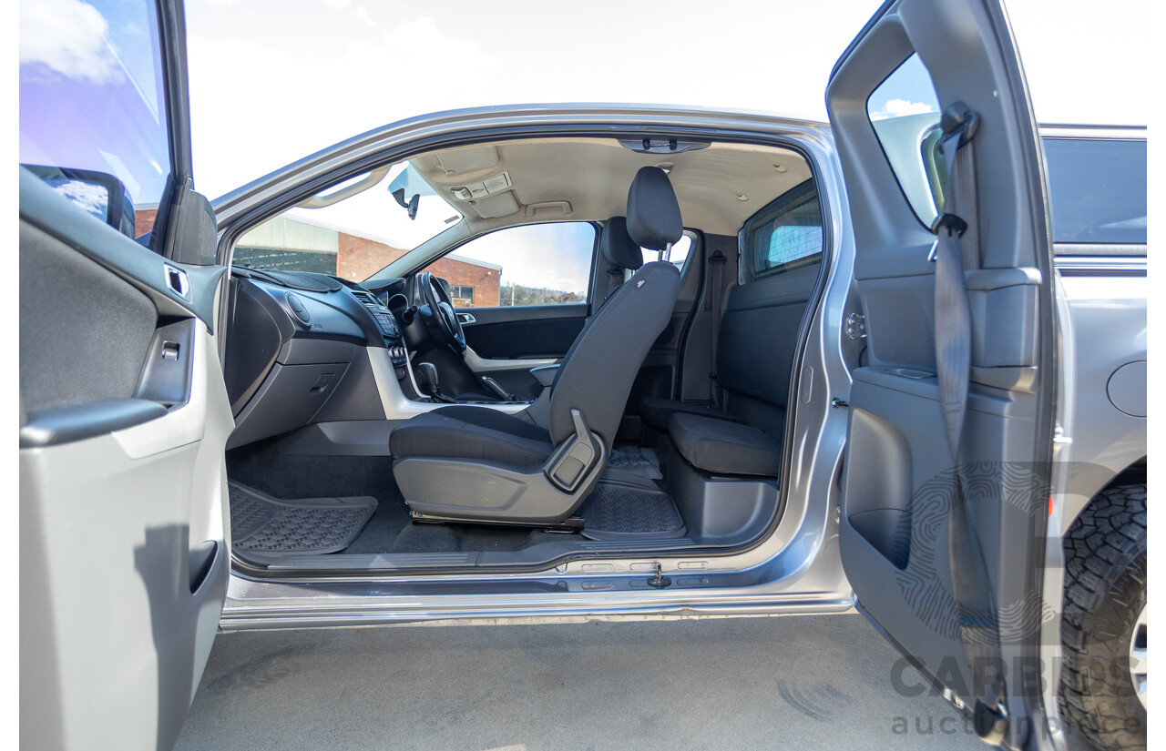 2/2015 Mazda BT-50 XTR (4x4) MY15 Freestyle Utility Titanium Grey Metallic Turbo Diesel 3.2L