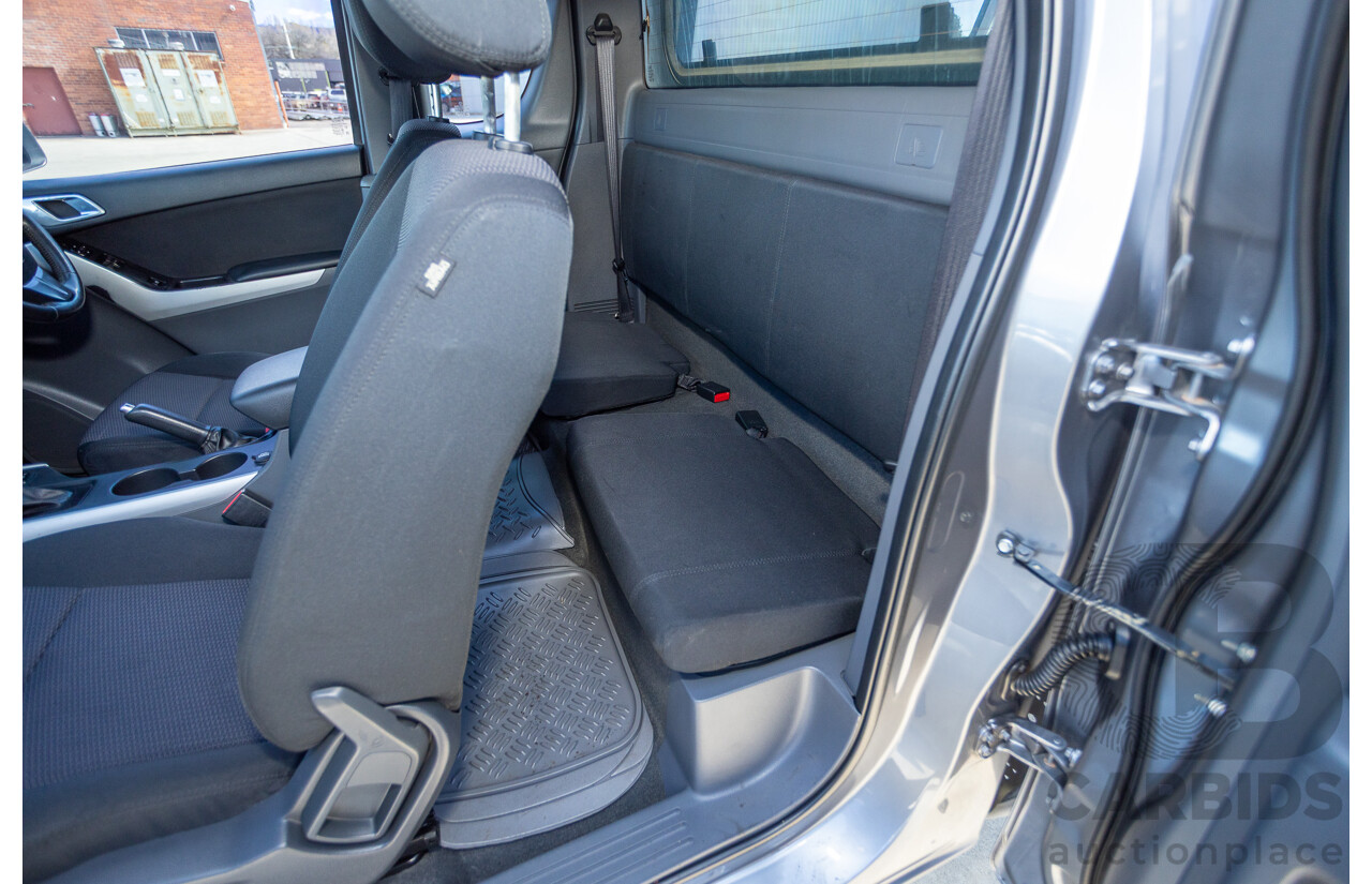 2/2015 Mazda BT-50 XTR (4x4) MY15 Freestyle Utility Titanium Grey Metallic Turbo Diesel 3.2L