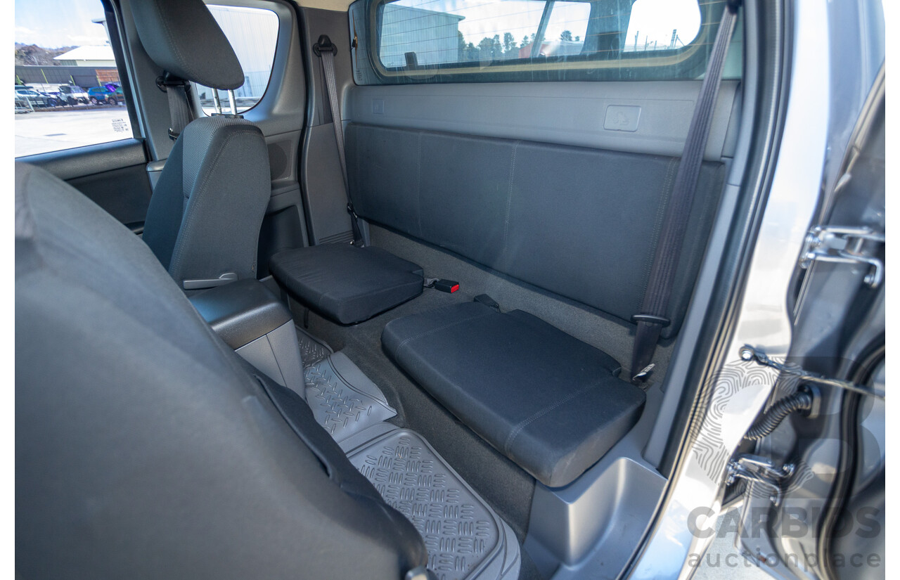 2/2015 Mazda BT-50 XTR (4x4) MY15 Freestyle Utility Titanium Grey Metallic Turbo Diesel 3.2L