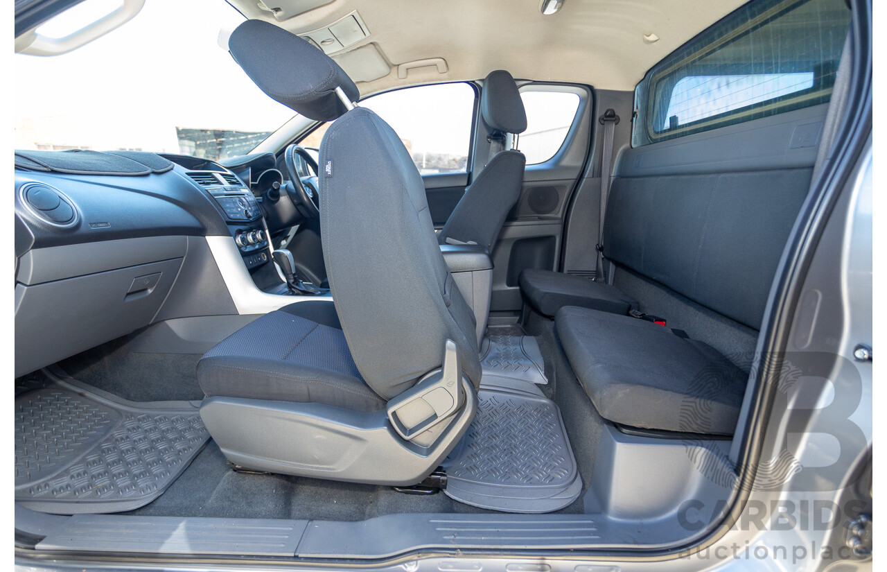 2/2015 Mazda BT-50 XTR (4x4) MY15 Freestyle Utility Titanium Grey Metallic Turbo Diesel 3.2L