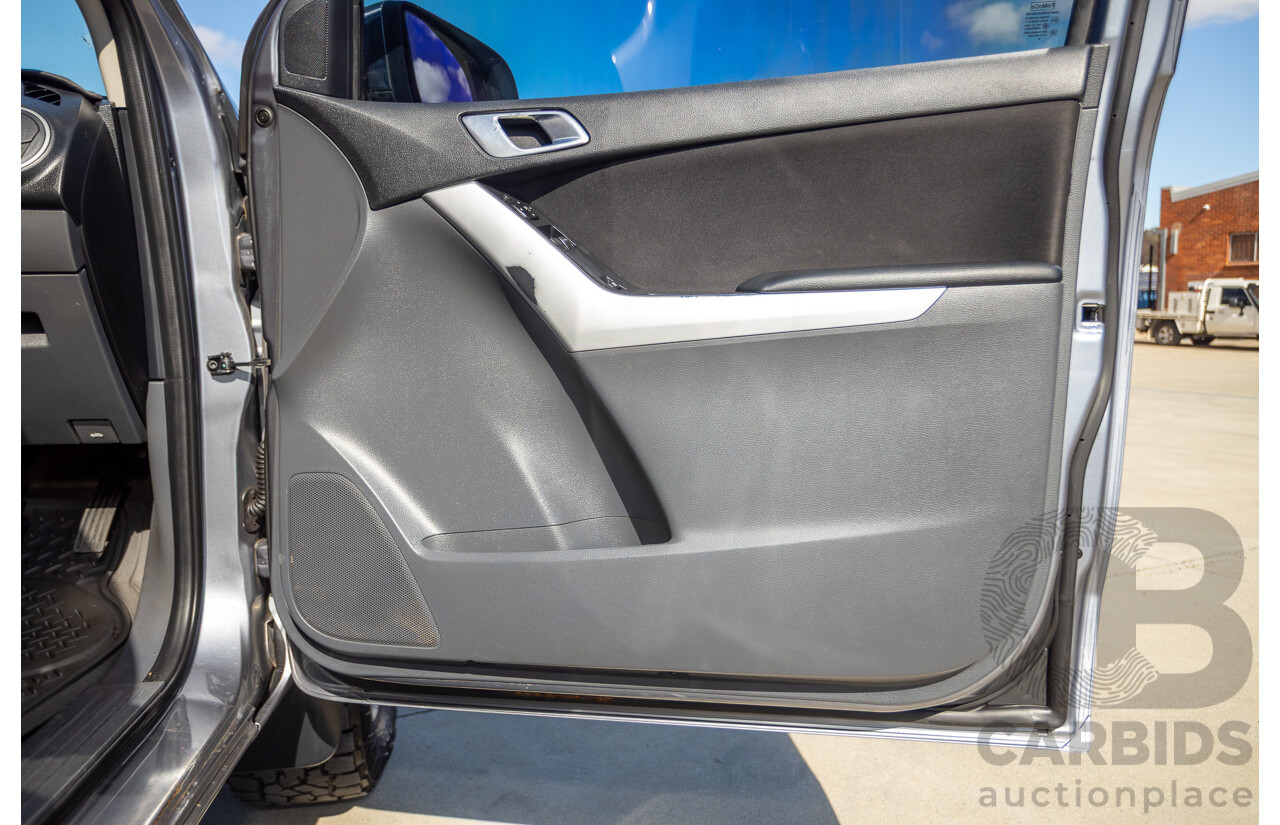 2/2015 Mazda BT-50 XTR (4x4) MY15 Freestyle Utility Titanium Grey Metallic Turbo Diesel 3.2L