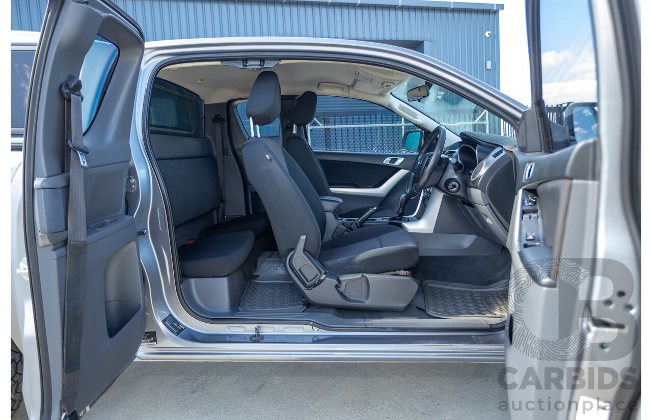 2/2015 Mazda BT-50 XTR (4x4) MY15 Freestyle Utility Titanium Grey Metallic Turbo Diesel 3.2L
