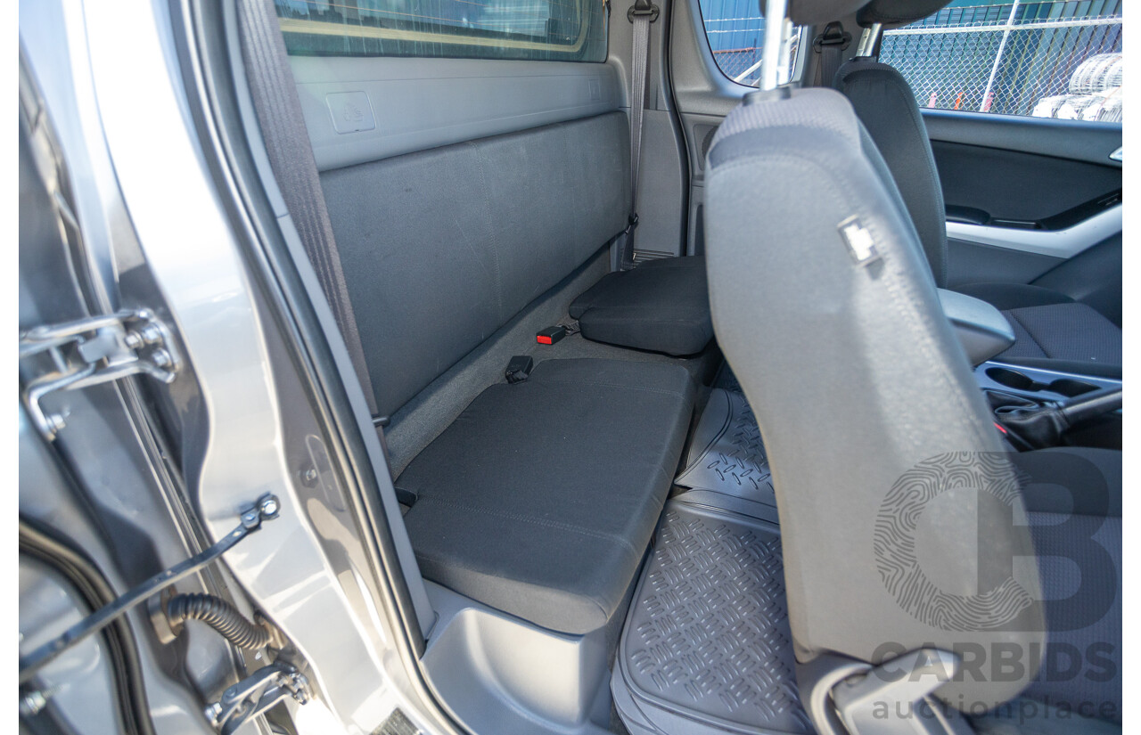 2/2015 Mazda BT-50 XTR (4x4) MY15 Freestyle Utility Titanium Grey Metallic Turbo Diesel 3.2L